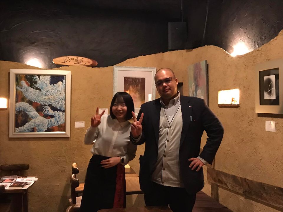 佐々木琢磨伽藍Bar個展